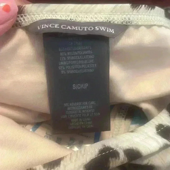 Vince Camuto Leopard Print Bikini Bottoms Size Small NWT - Picture 8 of 9